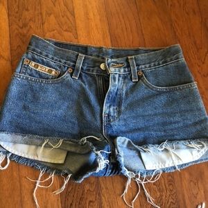 LEVI’S Jean shorts, Size 1, super cute and rare